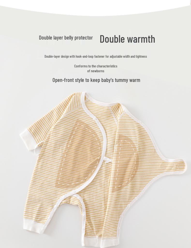 Pure Cotton Newborn Baby Bodysuits & Pajamas: All-Season Styles for Boys & Girls