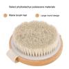 Bath Brush Soft Brush Hair Body Skin Cleansing Shower Massage Brush