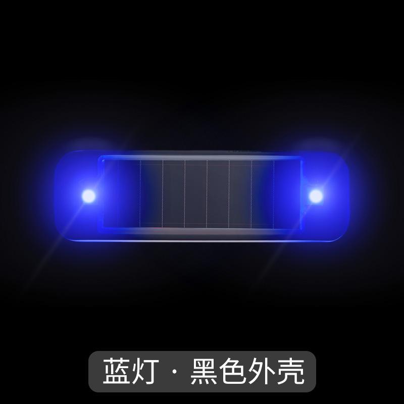 Mini LED Solar Power Car Warning Light Night Security Simulated Alarm Wireless Anti-Theft Caution Lamp Flashing Dummy Alarm Lamp
