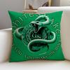 Rock WWhitesnakeS Cushion Cover Breathable and Skinfriendly Linen Pillowcase Square Removable and Washable Cushion
