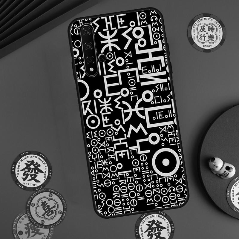 Amazigh Symbol Berber Akademie Für Huawei Nova 11 Pro 9 10 SE Y70 Y60 Y90 Y61 Y91 Y73 Y72 12s 12i 11i 8i P30 P40 Lite Hülle