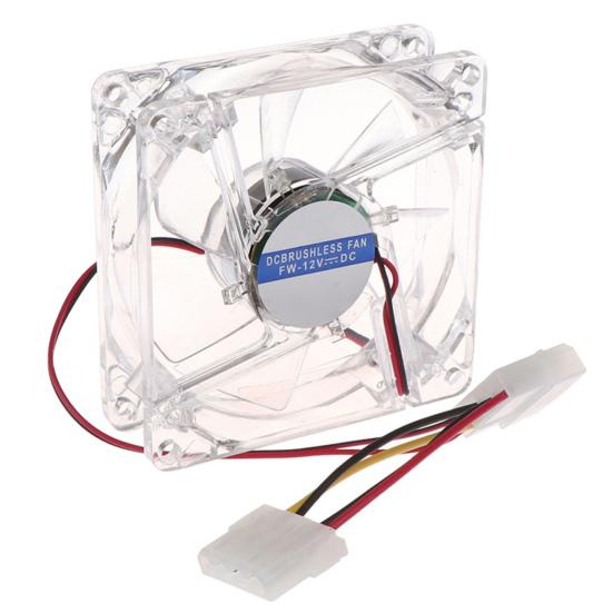 

Корпусный вентилятор эффективный бесшумный 8см для ПК цветные RGB-подсветка вентилятор охлаждения для дома