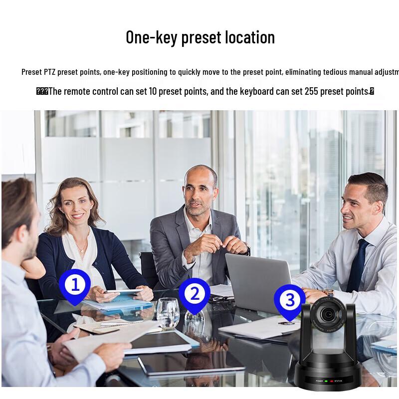 XunErWei AI Tracking 4K/HD PTZ Video Conference Camera (CN Version)