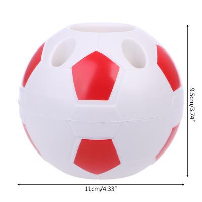 For Creative Football Pen Holder Toothbrush Container Multifunction Office Organ