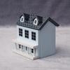 Mini Villa Miniature Handicraft Building Simulation Miniature Doll House Model  Photography Prop