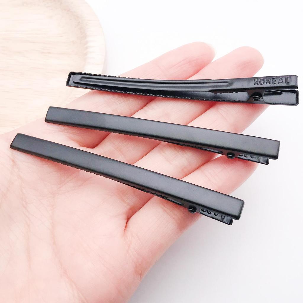 Cross-Border Iron Double-Pronged Duckbill Hairpin 10-12cm