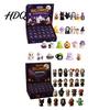 Creepy Countdown to Halloween Advent Calendar with 24 Horror Figures Mini Cute Ghost Day Toy Set Decorations Spooky Gift Box for Kids And Collectors