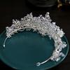 New Korean Style Super Fairy Bride Wedding Crown Tiara Crystal Crown Tiara Hair Accessories Main Wedding Accessories