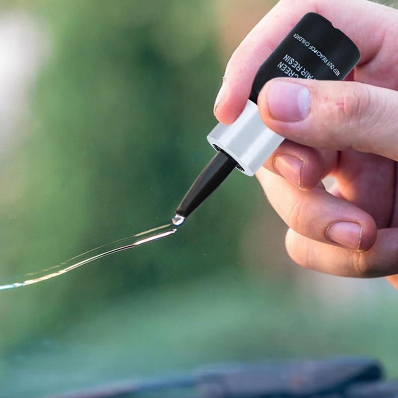 Glass Repair Fluid Durable Resin Based Windshield Repair Tools Windshield Crack Repair Glass Repair Kit For Vehicle Accessories