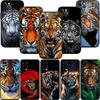 LO6 Animal Tiger Soft Shell Phone Case for Samsung Galaxy S20 S21 S22 Ultra FE + Plus A21S A22 A24 A25 A26 A30 A30S A31
