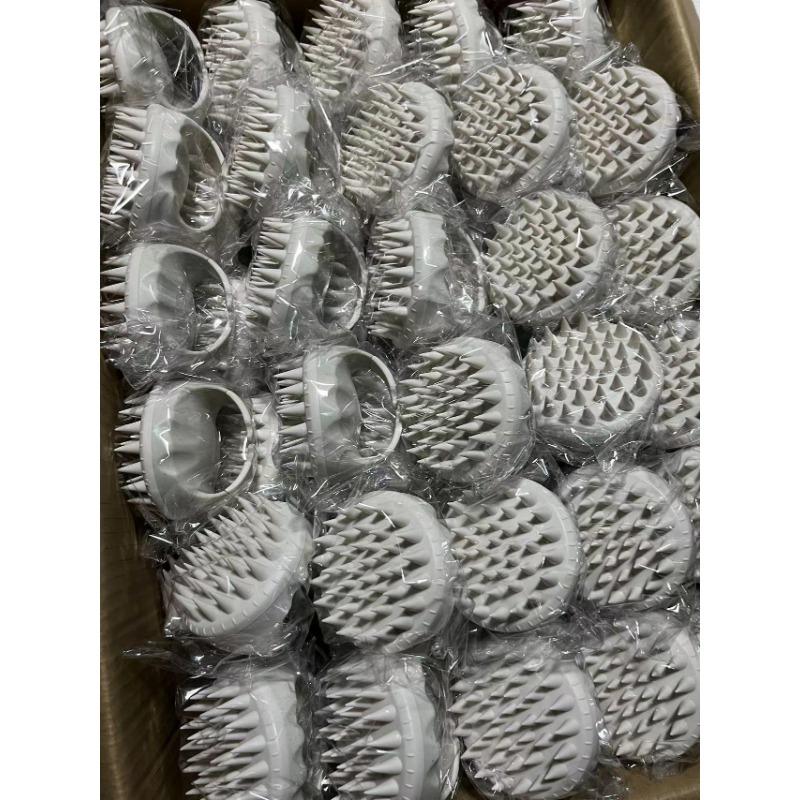 Silicone Hair Wash, Scalp Massage, Comb, Bath, Shower, Scrubbing, Silicone Brush