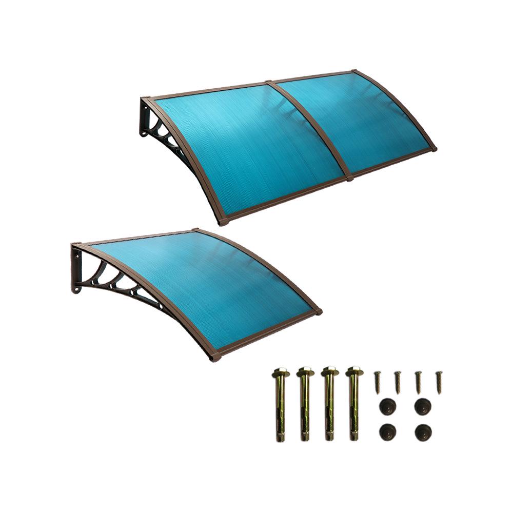 PC Sun Canopy Awning: Rainproof Shelter for Storefronts, Windows, Balconies, and Outdoor Air Conditioner Units
