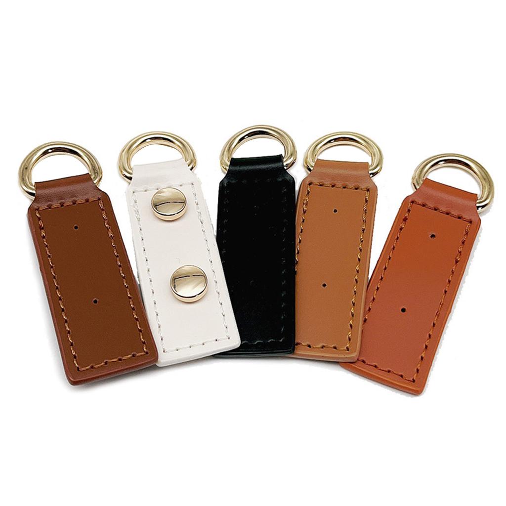 Hebilla de Cuero PU Accesorios DIY Anillas D para Bolso de Mano Bolso de Hombro Correas de Cincha Lazos Collares para Perro Cinturones Llavero