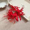 Elegant Floral 3D Hair Clip - Sweet Bangs Duckbill Accessory for Summer