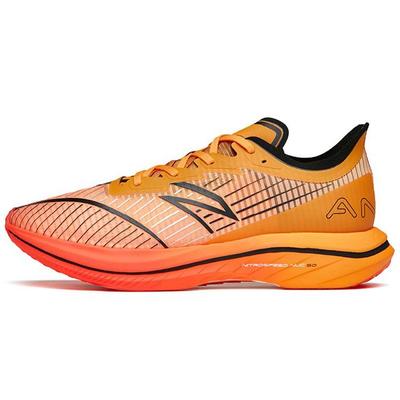 C202 GT Nitrogen Speed Technology Carbon Plate Running Shoes Women Sneakers Orange Black 122145589S-6