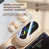 Auricolari Bluetooth a conduzione ossea con clip per orecchio Senza movimento dell'orecchio Display digitale Auricolari a lunga durata