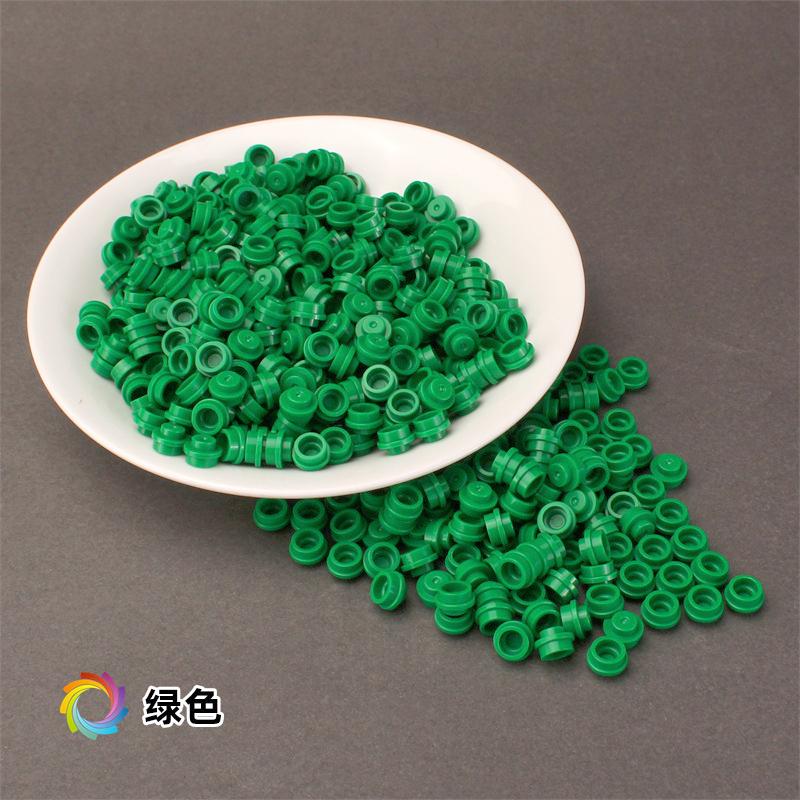 Compatible With LEGO 6141 Plate 1x1 Round Bricks Toys DIY Parts Moc Transparent Blue Building Blocks 4073 Ocean Seawater House