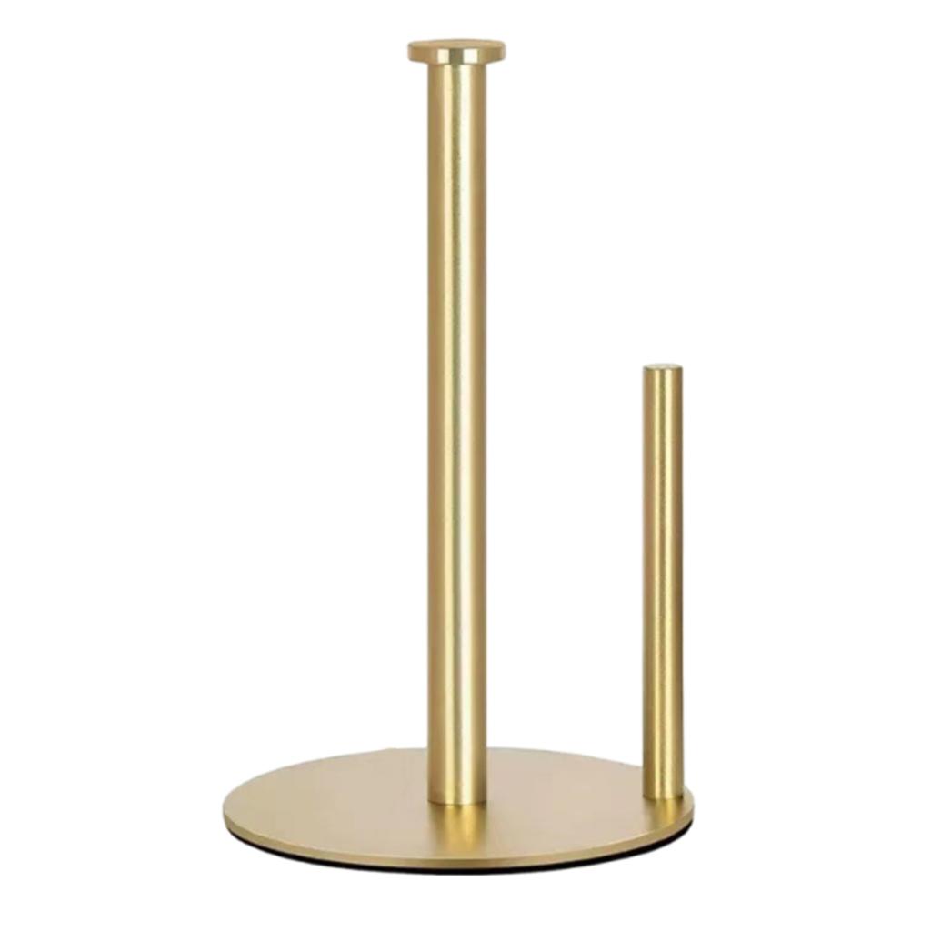 Bathroom And Kitchen Paper Towel Holders, Standing Paper Roll Holders With Non- Counterweight Bases, Stainless Steel Freestanding Paper Towel Holders