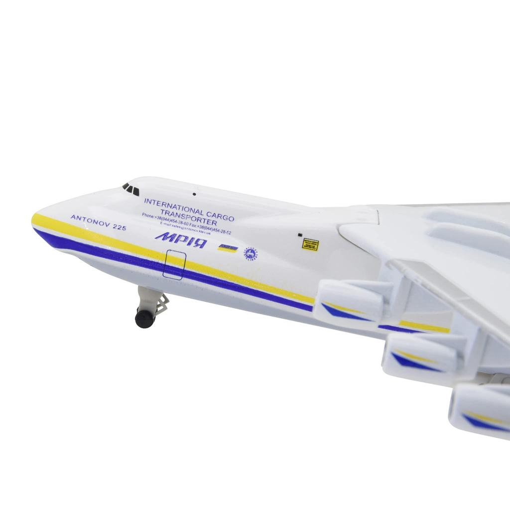 TANG DYNASTY Large Transport Aircraft Alloy Plane Model Toy 1400 AN-225 Model,