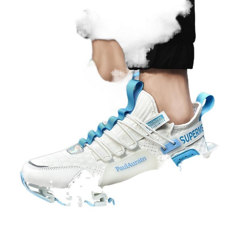 Stor Storlek 46 Blad Löparskor Trendiga Andningsbara Vardagliga och Nya De Nya