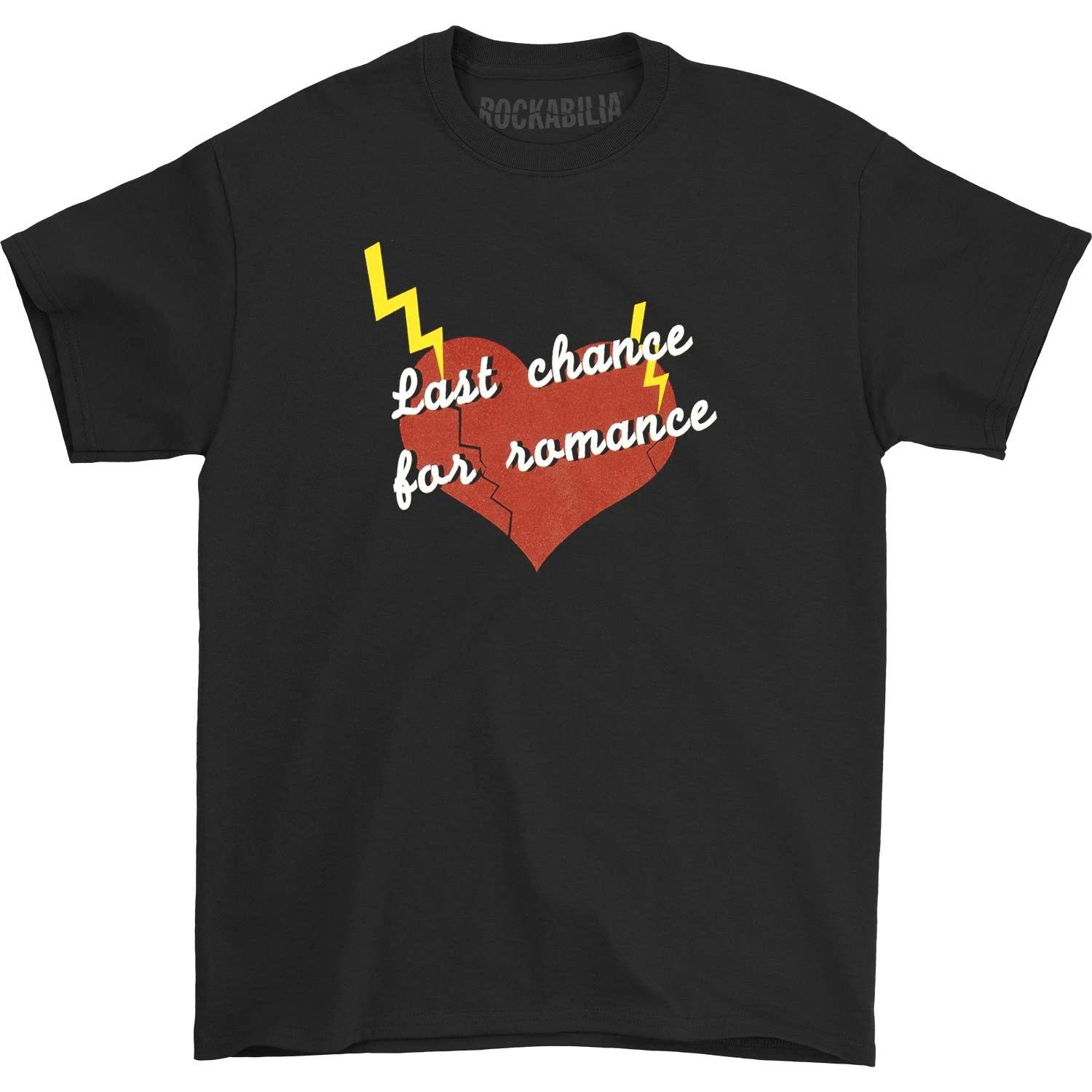 Men s Vandals Last Chance Romance T-shirt Small Black XL