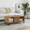 VidaXL Coffee Table Artisan Oak 90x50x36.5 Cm Engineered Wood, Side Table, Living Room Table, Side Table, End Table 857341