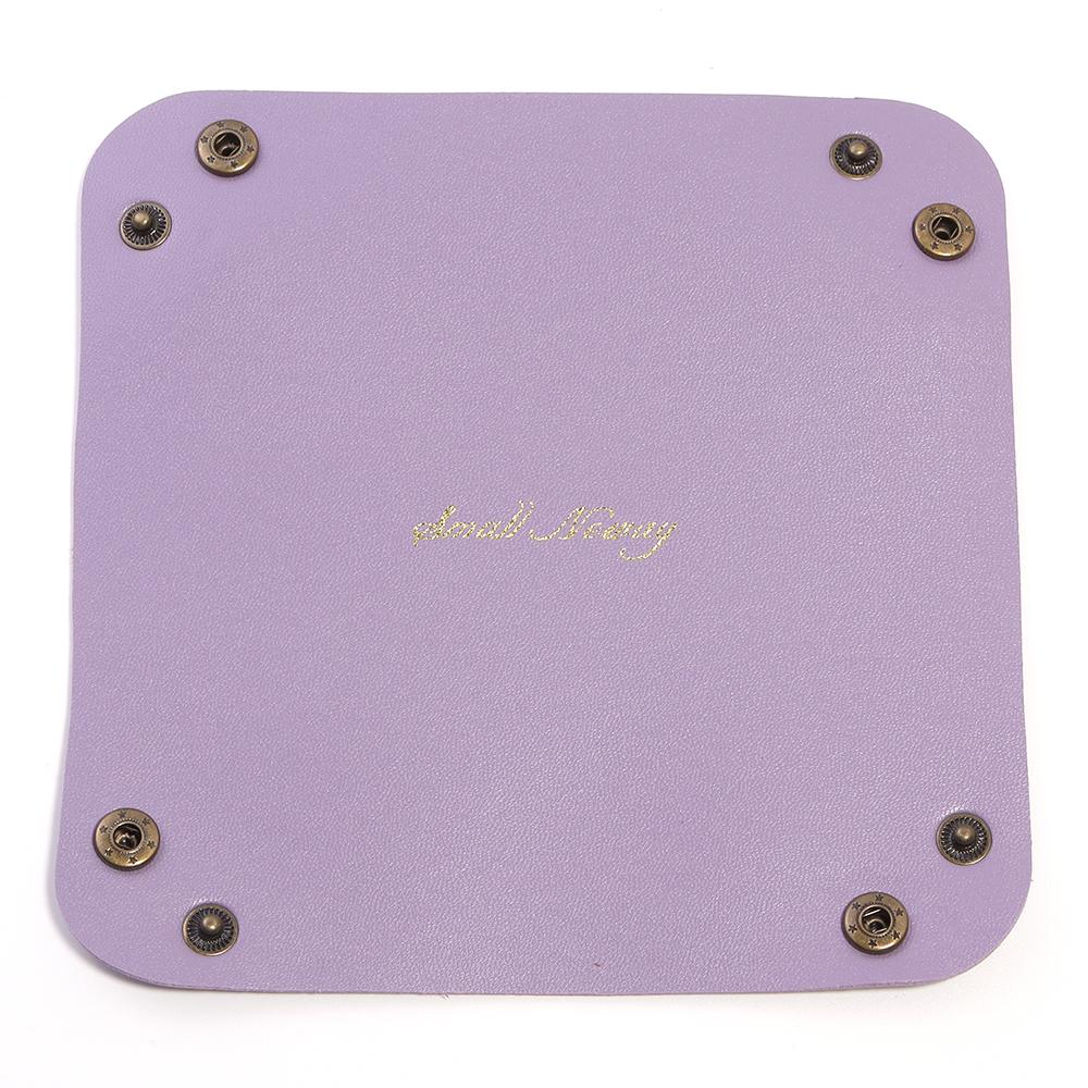 Nordic PU Leather Storage Box Desktop Storage Tray For Home Stuff Cosmetic Jewelry Key Storage Basket Folding Table Organizer