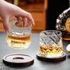 LOVWISH Spiralformad Snurrande Whiskyglas