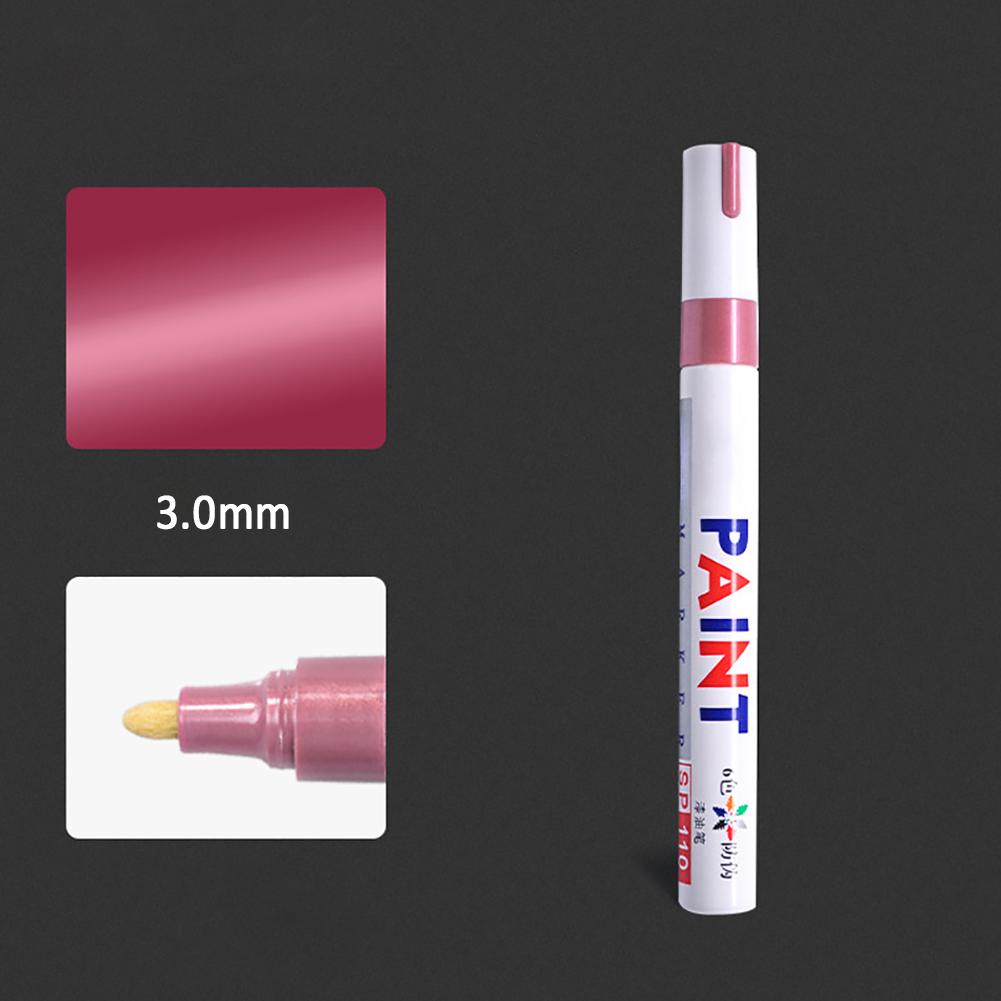 Alb, negru, roșu, marker pentru schiță, pixuri cu vopsea uleioase, rezistente la apă, pentru caligrafie, pictură, desen, bricolaj, graffiti, consumabile de artă