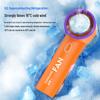 T20 Compact Handheld Fan: High-Speed, Long Battery, USB Rechargeable for Outdoor Cooling