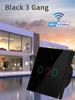 Tuya Smart WiFi Switch Work With Alexa Google Home No Neutral Wire Wireless 433Mhz Remote Touch Sensor Panel Switch 1/2/3Gang EU