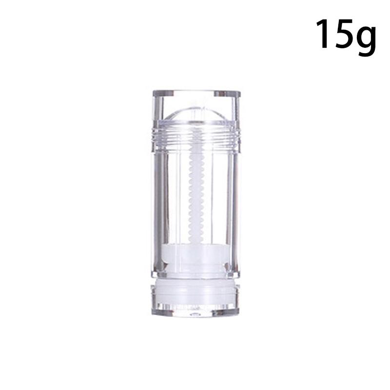 

15/30/50/75 г тюбик дезодоранта ручной работы круглый закручивающийся снизу пустой тюбик для румян наполнитель для дезодоранта дорожный контейнер прозрачный