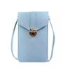 Functional Slim Mobile Phone Bag PU Leather Shoulder Bag New Phone Carrier  Women Female