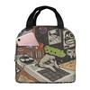MF Music D-Doom-S Doomsday Operation Concert Cover Comic Insulated Lunch Bag Cooler Thermal Food Box Tote Lunch Boxes Container