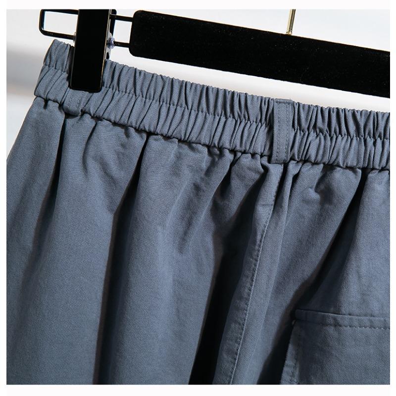 DIMANAF 2026 Summer New Plus Size Women High Waist Wide Leg Pants Loose Casual Trousers