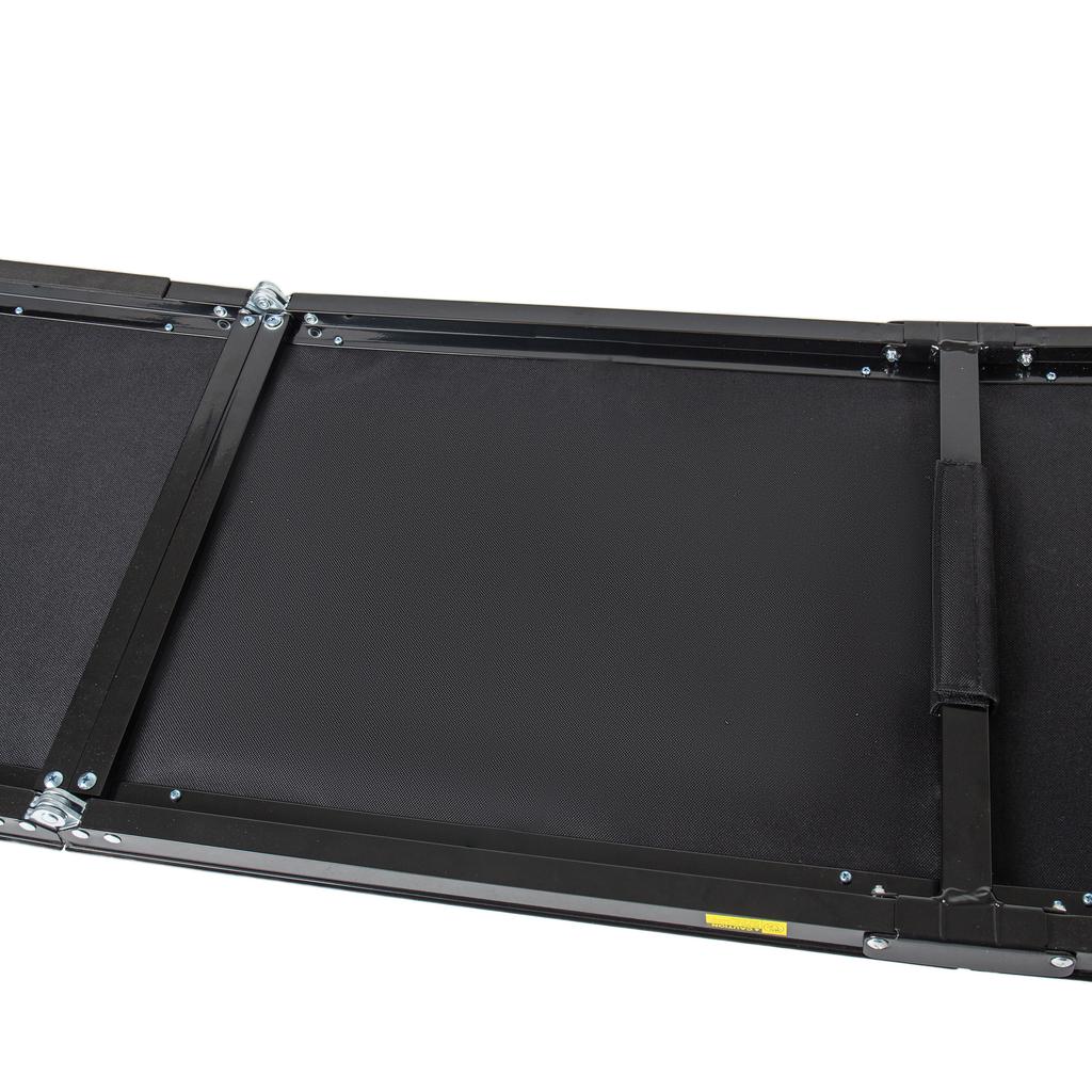Rampa Pieghevole per Cani per Auto, Lunga 160cm Rampa Portatile per Cani di Taglia Grande con Superficie Tappeto Antiscivolo, Supporta fino a 110kg