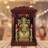 Inspired Wooden Altar Display Shelf for Home Office Decor