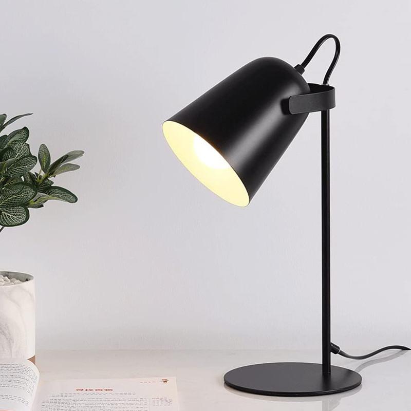 LED Desk Lamp Metal Nordic Table Lamp Eye Protection Reading Lamp Book Light For Reading Office Pink Lamp Lamparas De Mesa