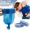 Tear-Resistant Diaper Trash Bags Durable Baby Diaper Garbage Bags New Nappy Bin Refills