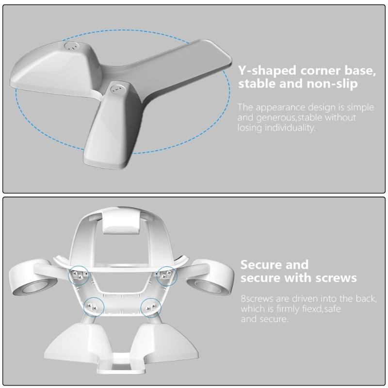 Suporte VR Para Headset Gear VR Suporte de Pegada Suporte de Exibição de Headset Fixação com Parafuso Seguro e Firme