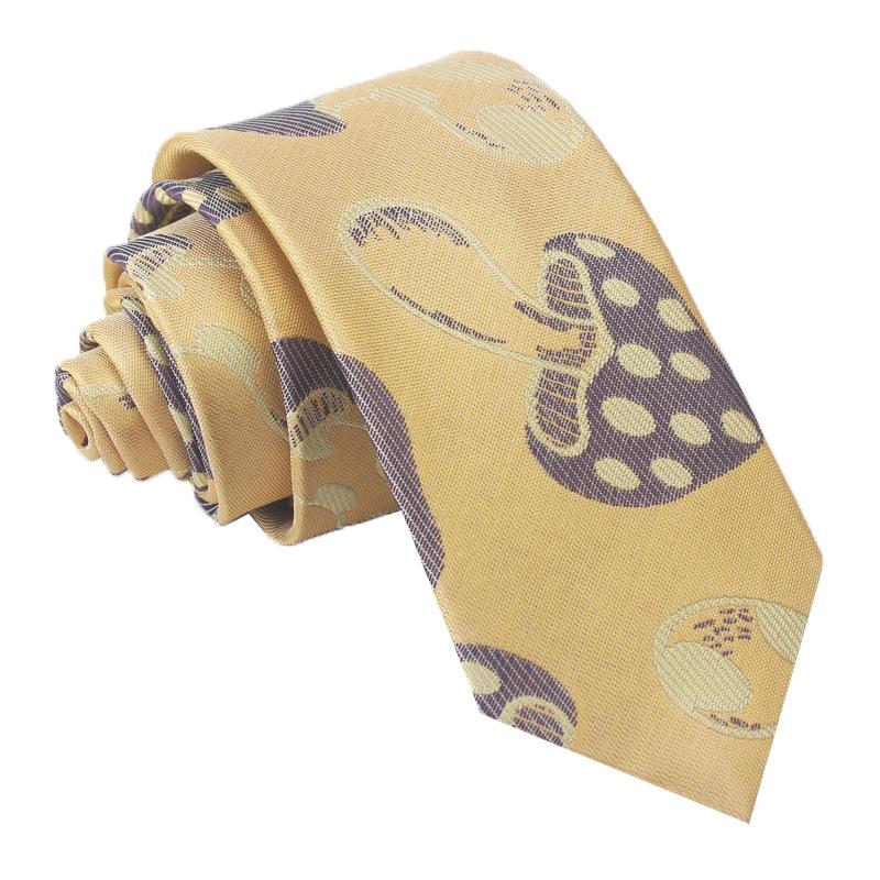 Cravată Bărbați 6Cm 8Cm Handmade Jacquard Paisley Dungi Roșu Caju Negru Albastru Afaceri Rochie Premium