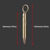 With Keychain Mini Ballpoint Pen Brass Writing Pen New Gel Pen  Outdoor
