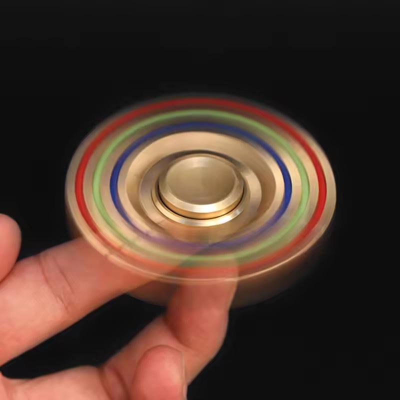 6-Arm Metal Spiral Arm Fidget Spinner Edc Portable Relax Toy For Adults Kids Fashion Hand Gyro Stress Relief Creative Casual
