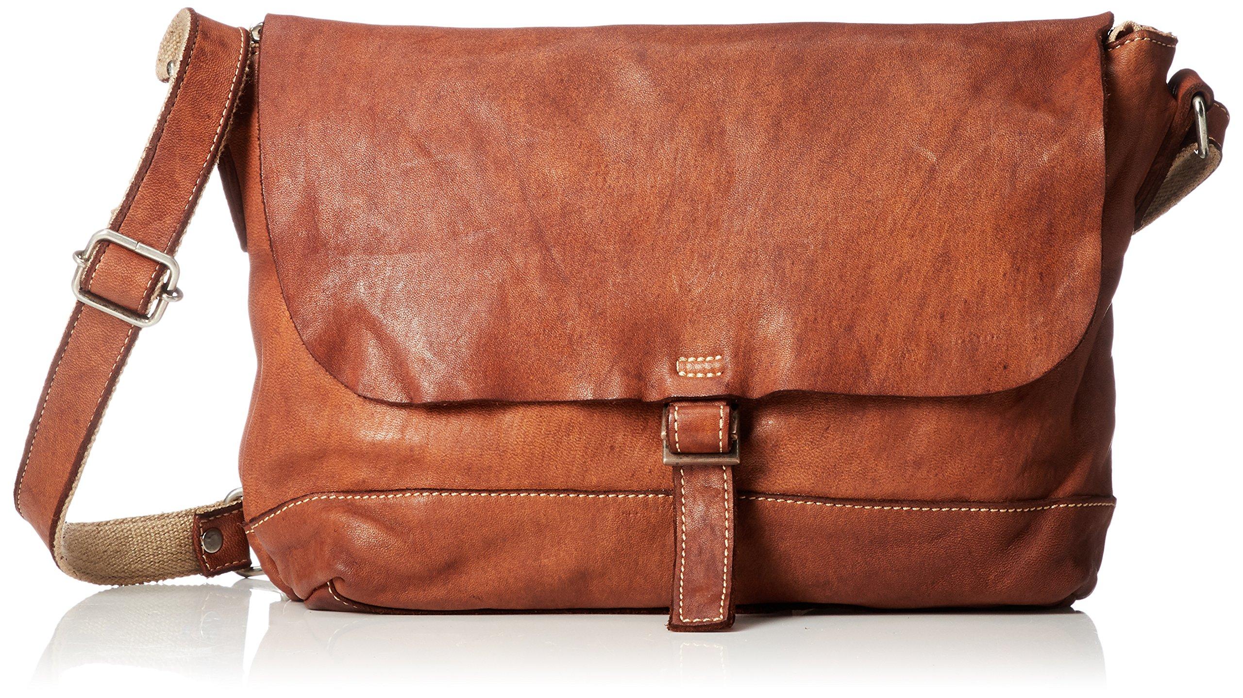 

Folo Crossbody Horse Camel [Real Mind] Bag, Leather,