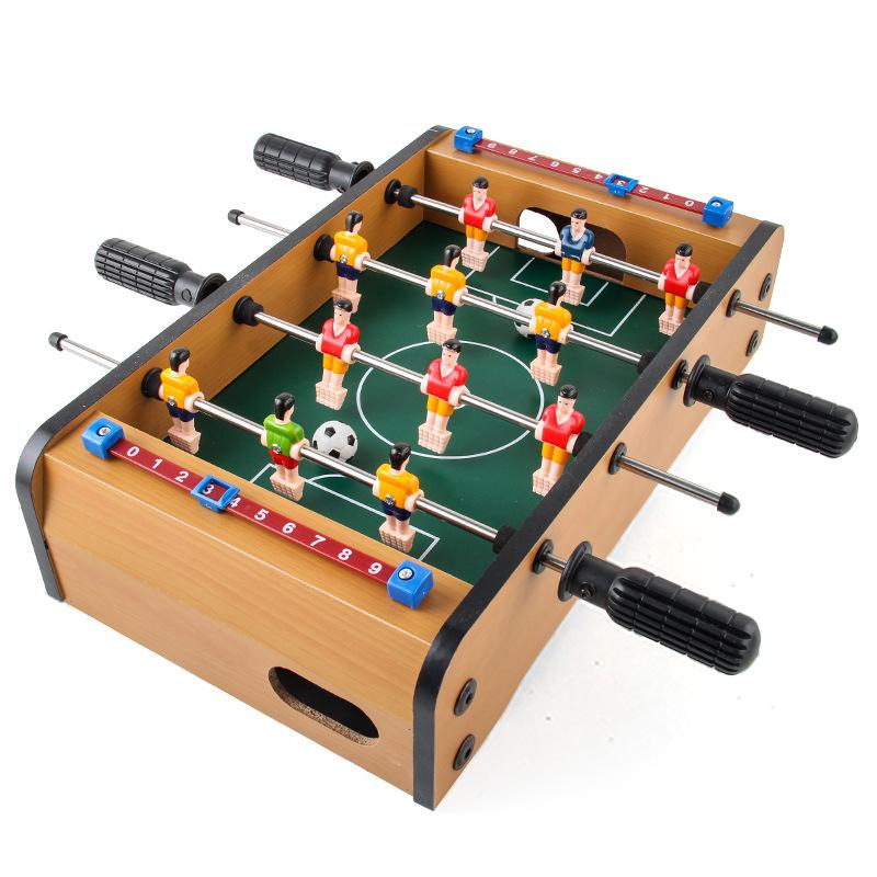 Resources Wooden Table Football Table Par 4 Par 6 Football Table Parent-Child Interactive Toys Indoor Table Games