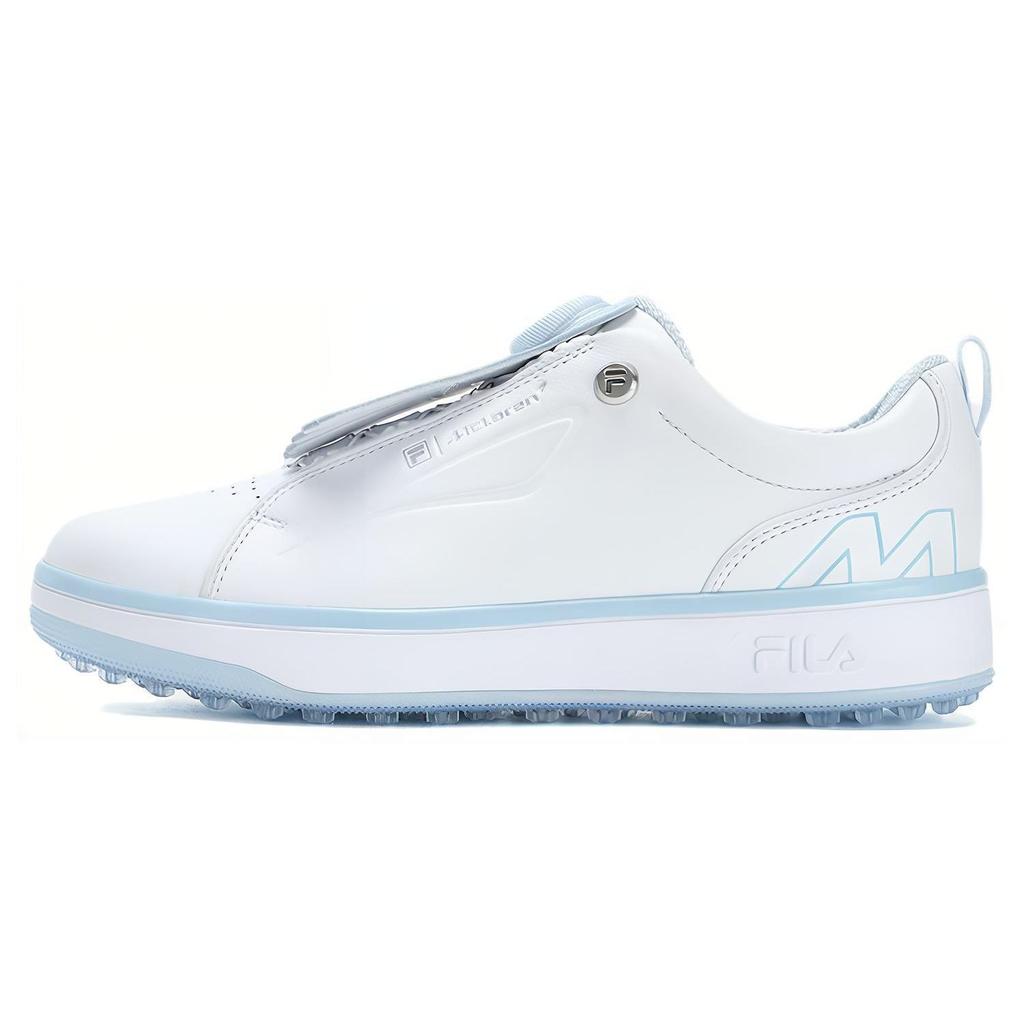 FILA GF 1911 Trainer Comfortable Sports Professional Stability Soft Spikes Low Top Golf Shoes Women sneaker Blue A12W321707AWO