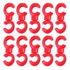 10pcs Rotatable MTB Brake Cable Clips Bicycle Shift Gear Cable Buckles Guide Line Clips For Smooth Cycling Enhanced Performance