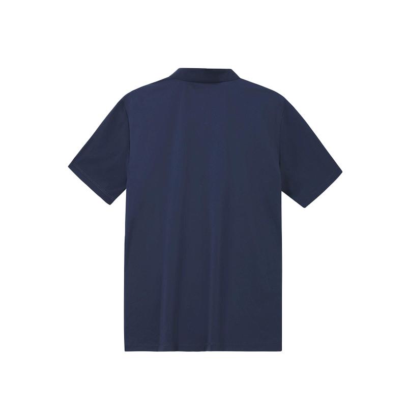 Li Ning Fitness Series Sun Protection Breathable Cool Dry Short Sleeve Polo Shirt Unisex Polo Shirts APLV285-5