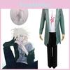 Komaeda Nagito High Quality Cosplay Costume Coat Jacket T-shirt Pants Wig Set