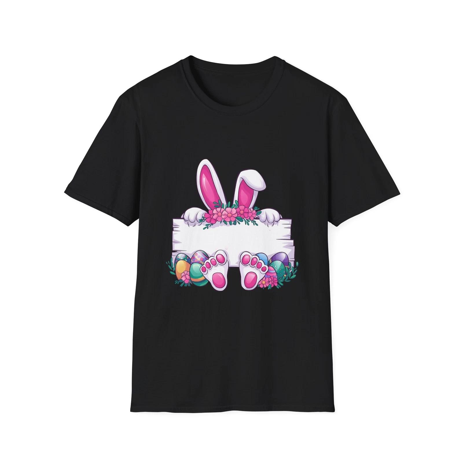 Easter Bunny Unisex T-Shirt, Cute Spring Shirt, Easter Gift, Family Outfit, S
